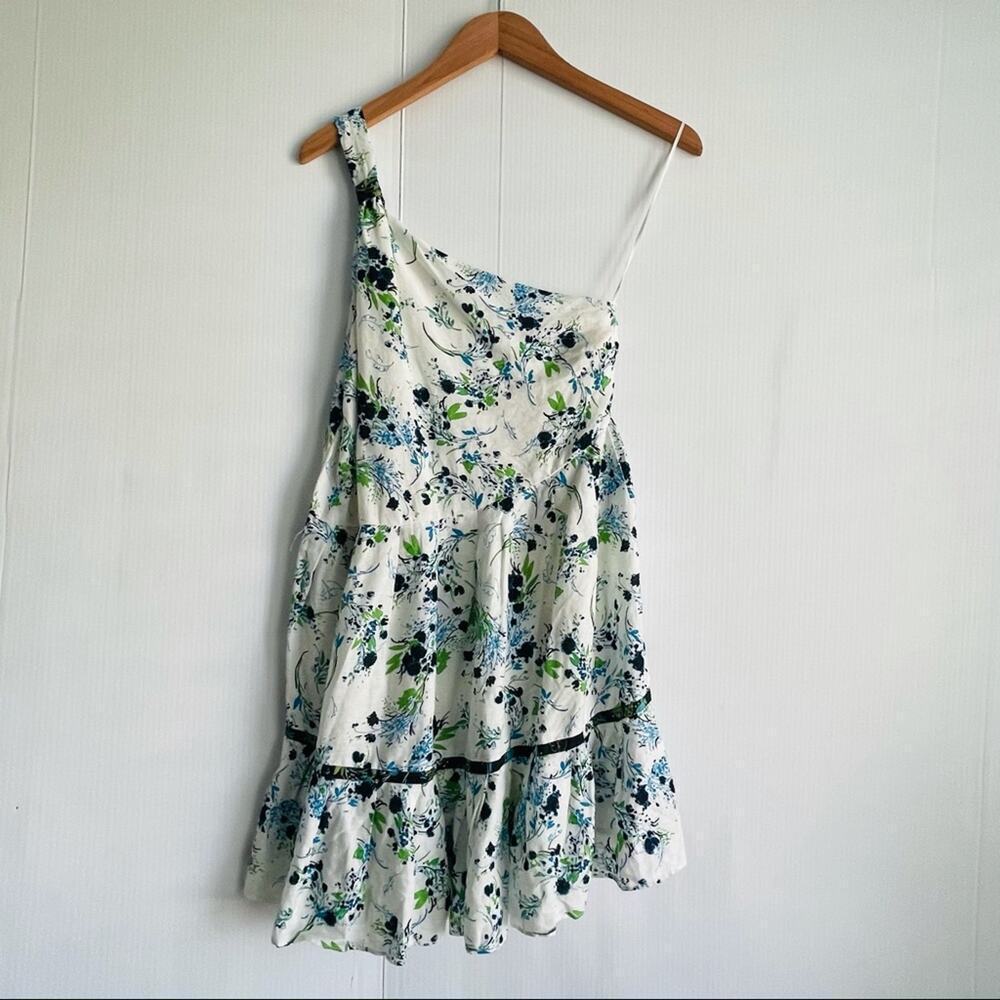NWOT Free People All Mine 1 shoulder floral dress - Picture 5 of 10